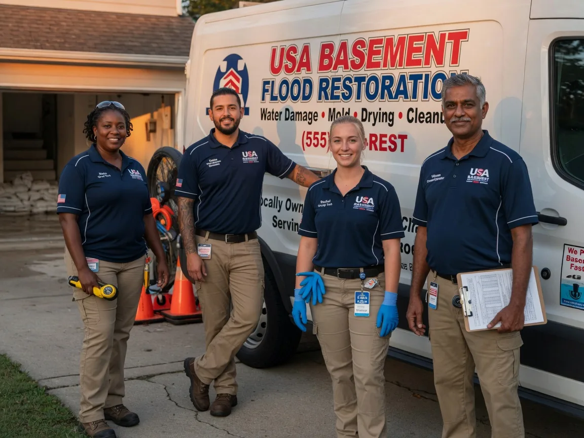 Basement Flood Cleanup company in Sacramento, PA